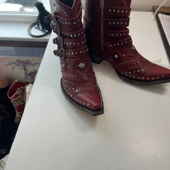 Old Gringo Shoes - Old Gringo  size 7 Red Booties